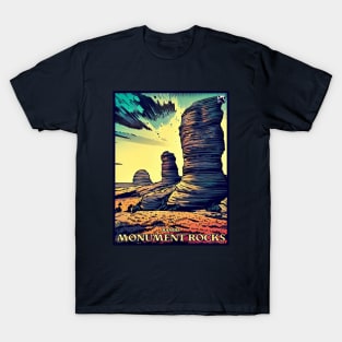 Monument Rocks, Kansas T-Shirt